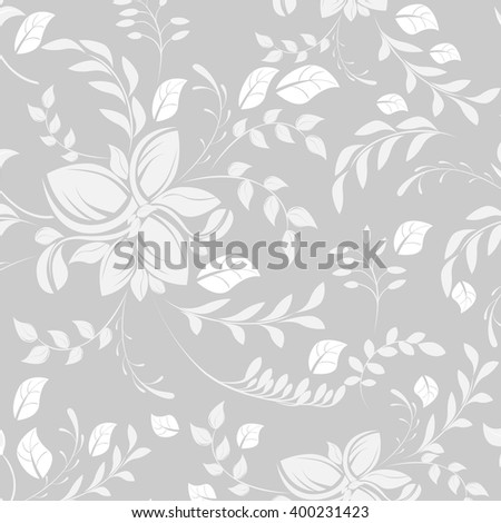 Flower Floral Seamless Pattern Vector illustration  Texture