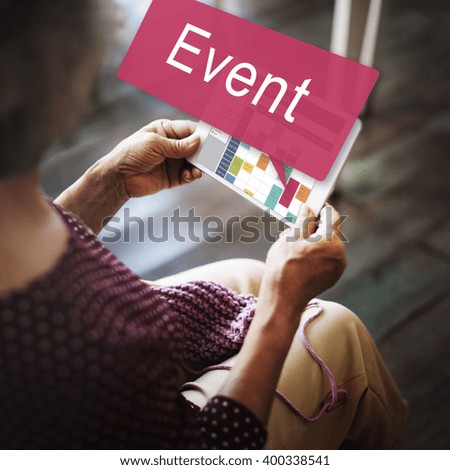 Event Happening Incident Occasion Schedule Concept