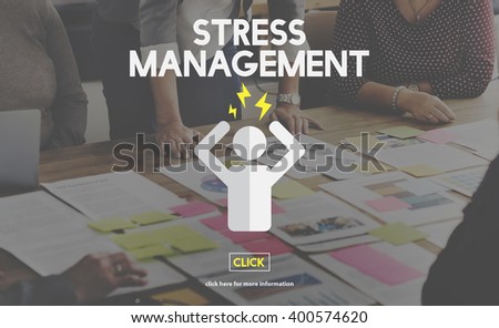 Stress Management Tension Anxiety Strain Rehabilitation Concept Royalty-Free Stock Photo #400574620