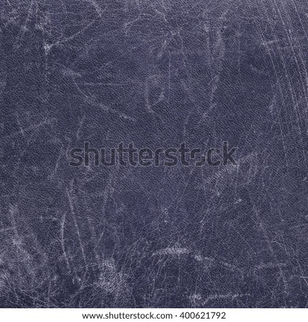 gray-blue scratched and worn leather texture