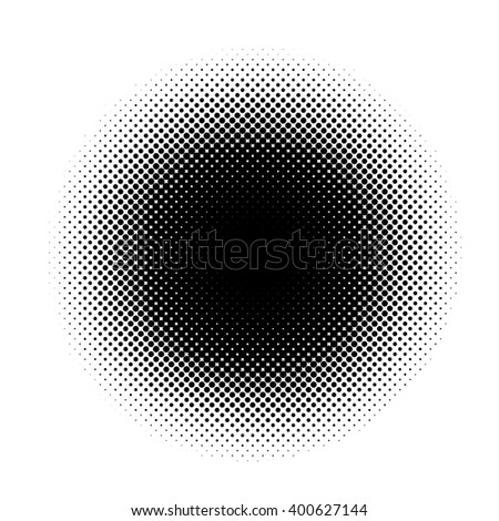 Abstract halftone background. Halftone dots. Vector illustration. Royalty-Free Stock Photo #400627144