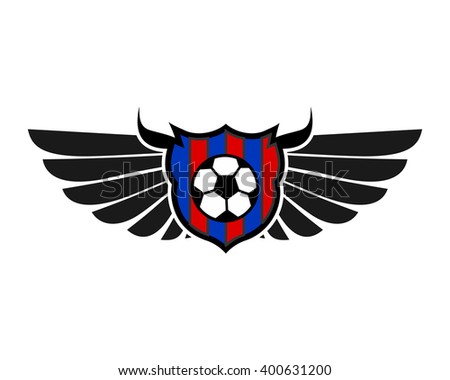 soccer wing image vector