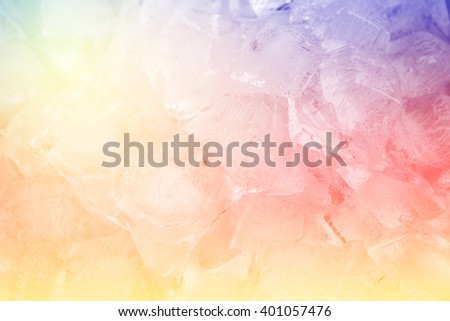 Colorful Fantasy Ice background. Royalty-Free Stock Photo #401057476
