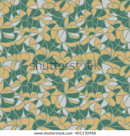 Bat Camouflage For Summer Forest.
Seamless pattern.