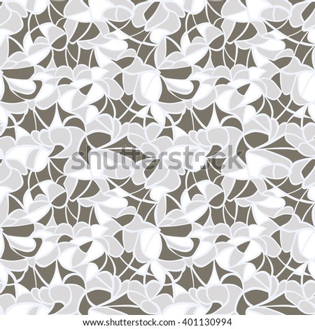Winter Bat Camouflage.
Seamless Pattern.
