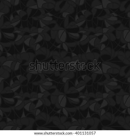 Night Version Of Bat Camouflage.
Seamless pattern. 