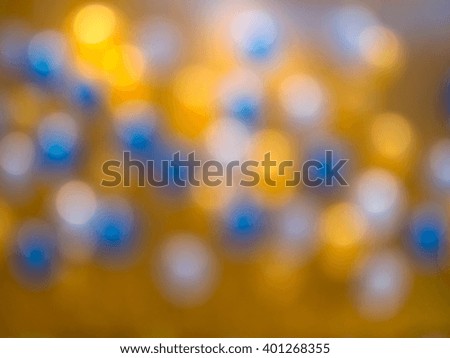 Blur bokeh colorful balloons in the party for abstract background