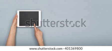 Tablet pc hero header image