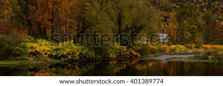 Autumn in Catskill New York USA