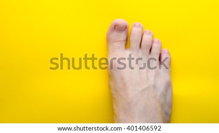 foot, black and white photo