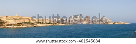 morning in Manoel Island in Gzira's Marsamxett Harbour, Malta