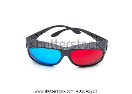Isolated of three-dimensional glasses.