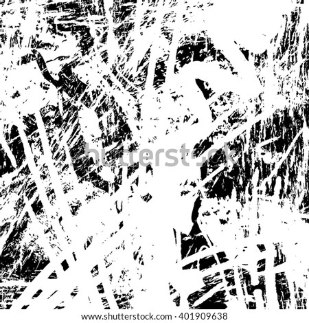 vector grunge texture and background, scratched and destroyed textured, illustration design element