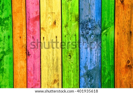 vintage colorful wood background
