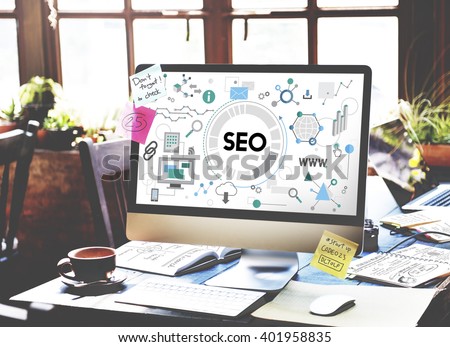 Searching Engine Optimizing SEO Browsing Concept Royalty-Free Stock Photo #401958835