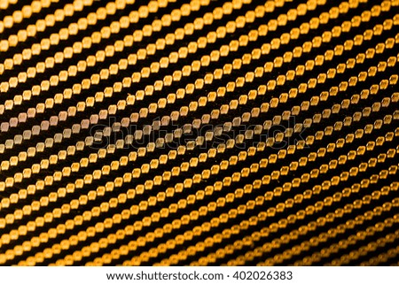 fabric abstract golden background.