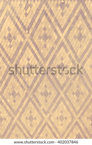 Tile with rhombus pattern, texture