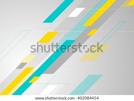 Abstract tech corporate minimal background. Vector illustration graphic design