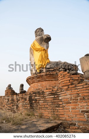 Statue Buddha in Ayutthaya