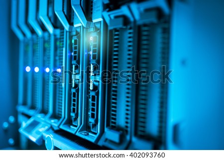 Storage servers in data room Domestic Room .
