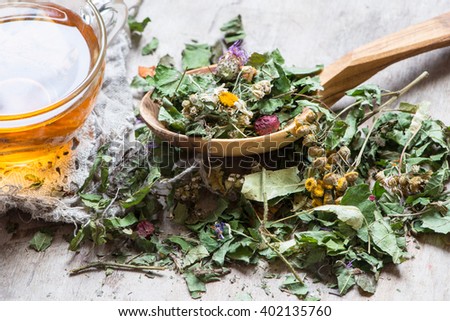 Herbal tea Royalty-Free Stock Photo #402135760