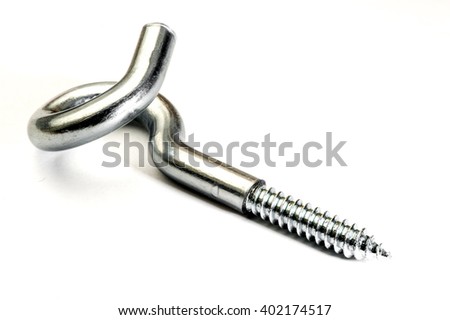curved screw as tabletop Photo