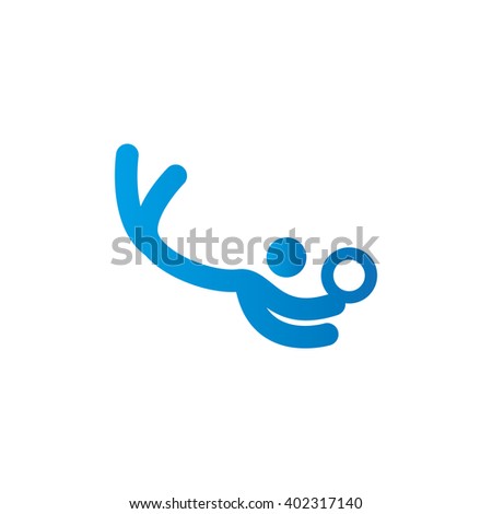 Isolated sport icon on a white background