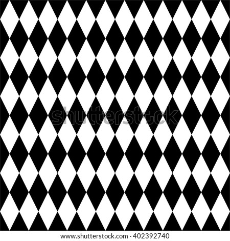 Tile black and white background or vector pattern
