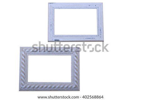 frames of various sizes and types