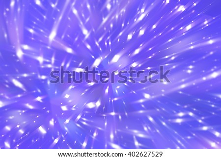 abstract violet background. fractal explosion star with gloss and lines