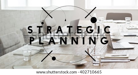 Strategic Planning Value Vision Management Concept Royalty-Free Stock Photo #402710665