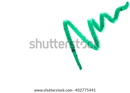 Beautiful cosmetics sample  on a white background.