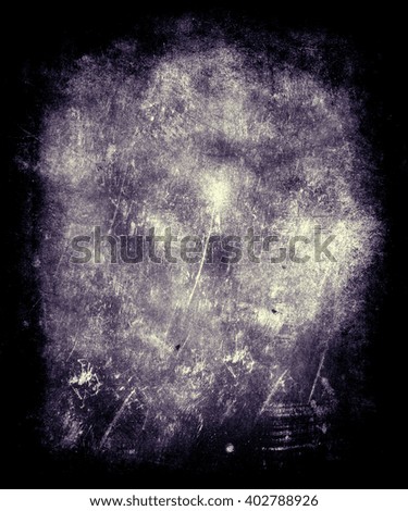 Grunge Scratched Wall Background With Space For Text Or Image, Beautiful Blue Texture