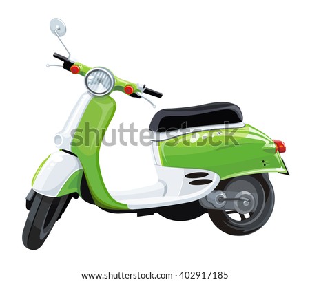 Scooter motorbike.