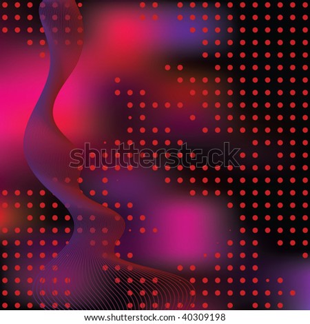 Abstract elegance background with dots. Vector illustration. Gradient mesh include.