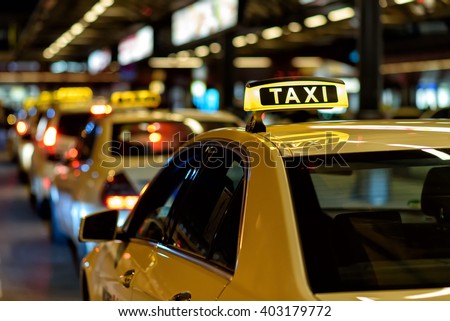 Taxi Royalty-Free Stock Photo #403179772