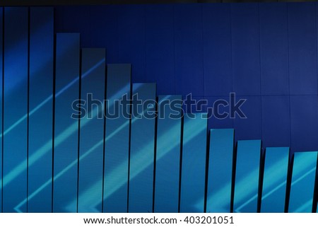 blue chart with light arrow background Royalty-Free Stock Photo #403201051