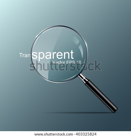 Magnifying glass vector illustration Royalty-Free Stock Photo #403325824