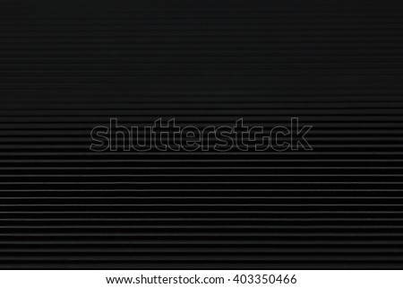 Abstract minimalistic black striped background with horizontal lines and header. Copy space . The texture.