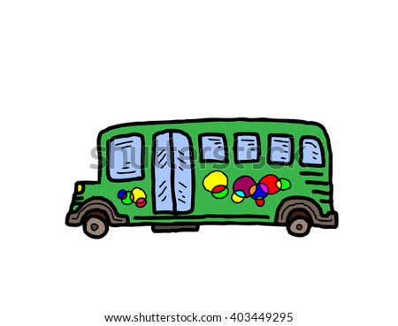 Bus cartoon