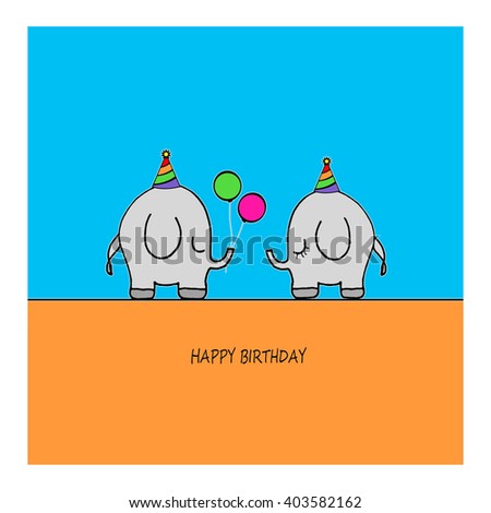Little Elephants - Birthday