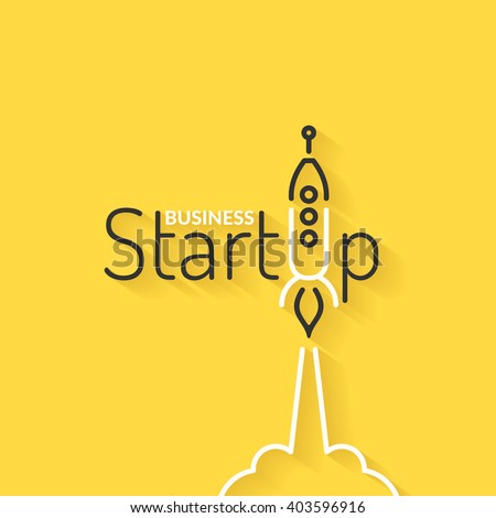 Start up. Income and success. Business infographics. Icons and illustrations for design, website, infographic, poster, advertising. Royalty-Free Stock Photo #403596916