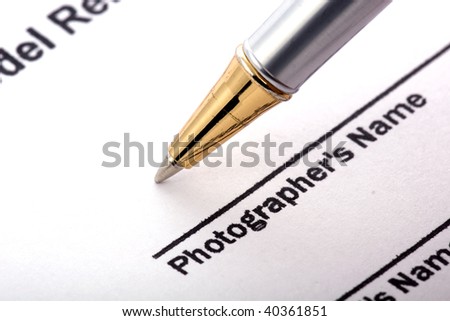  pen signing form