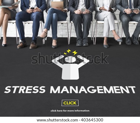Stress Management Tension Anxiety Strain Rehabilitation Concept Royalty-Free Stock Photo #403645300