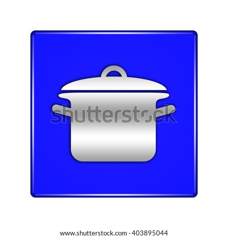 bowl button isolated

