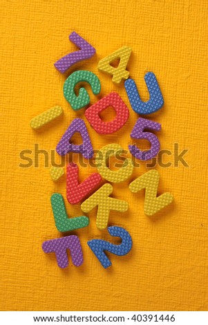   Alphabet and Number Blocks