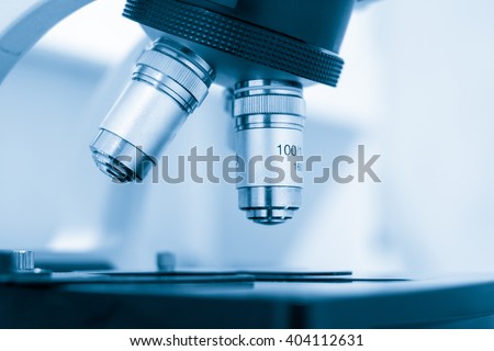 Microscope lenses macro image close up