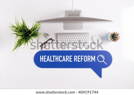 HEALTHCARE REFORM Search Find Web Online Technology Internet Website Concept