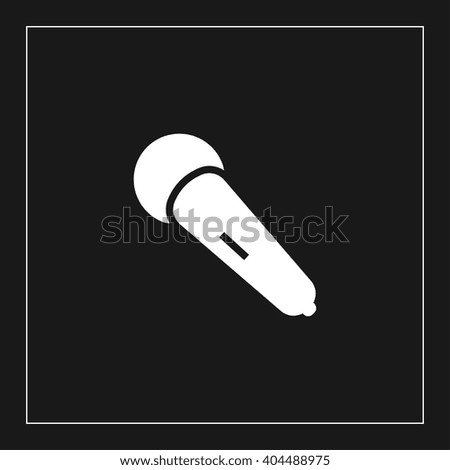 microphone icon. microphone vector illustration