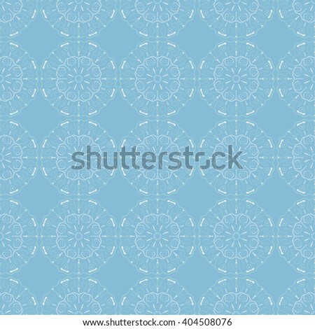 seamless texture of symmetric circular ornaments drawn by hand. vector illustration